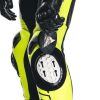 Dainese AUDAX D-ZIP 1PC PERF závodní kombinéza černá/fluo-žlutá vel.48